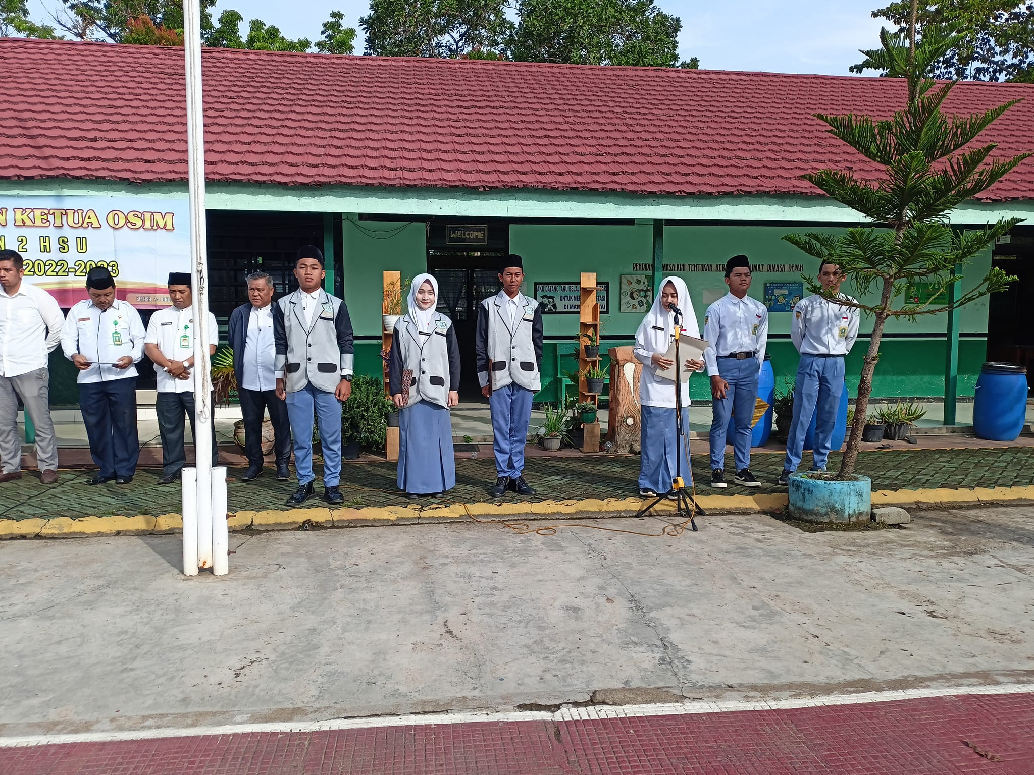 MAN 2 HSU Laksanakan Pemilihan Ketua OSIM 2023/2024