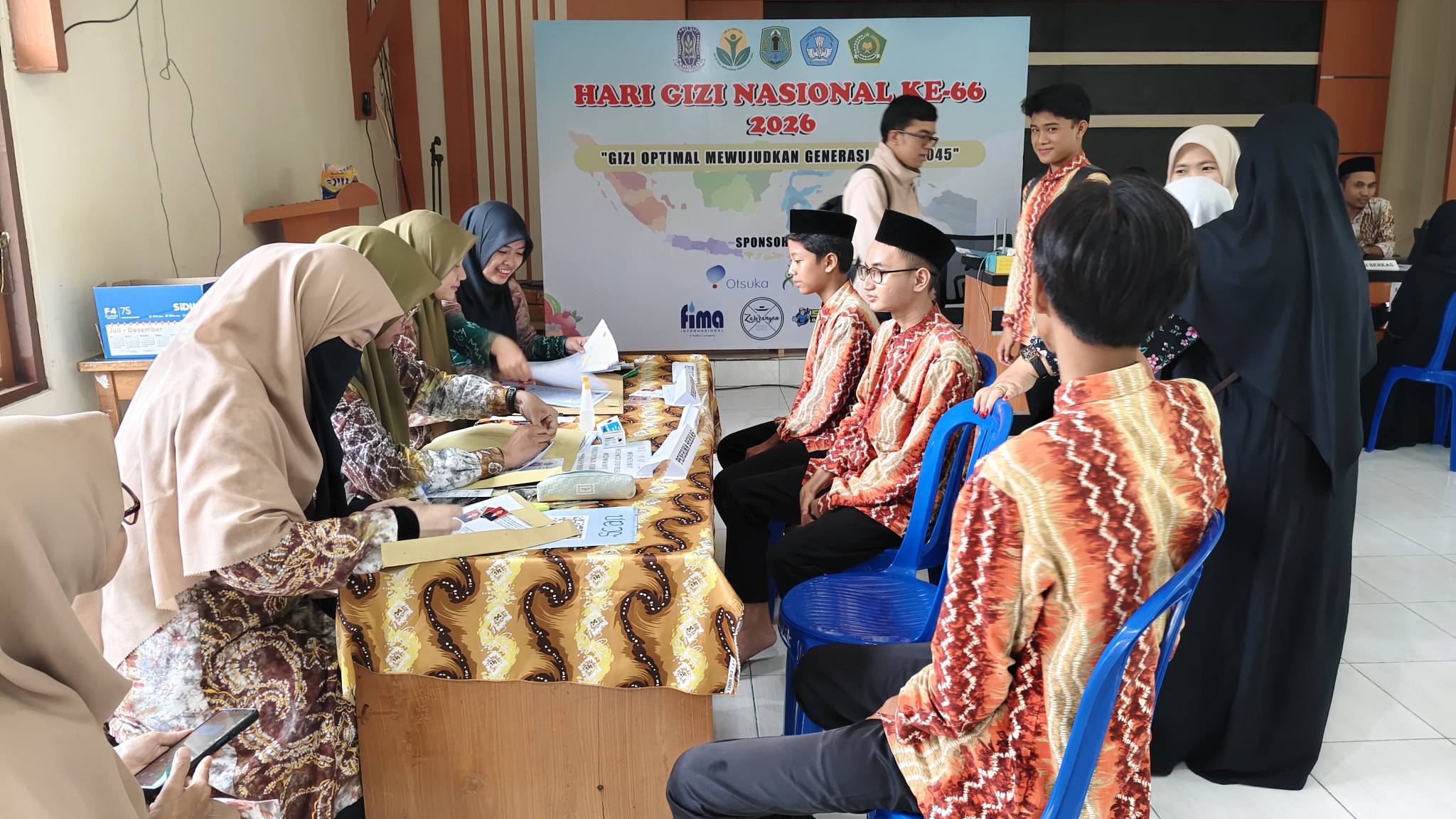 Antusias Calon Murid Baru Warnai Pendaftaran PMBM MA2 HSU