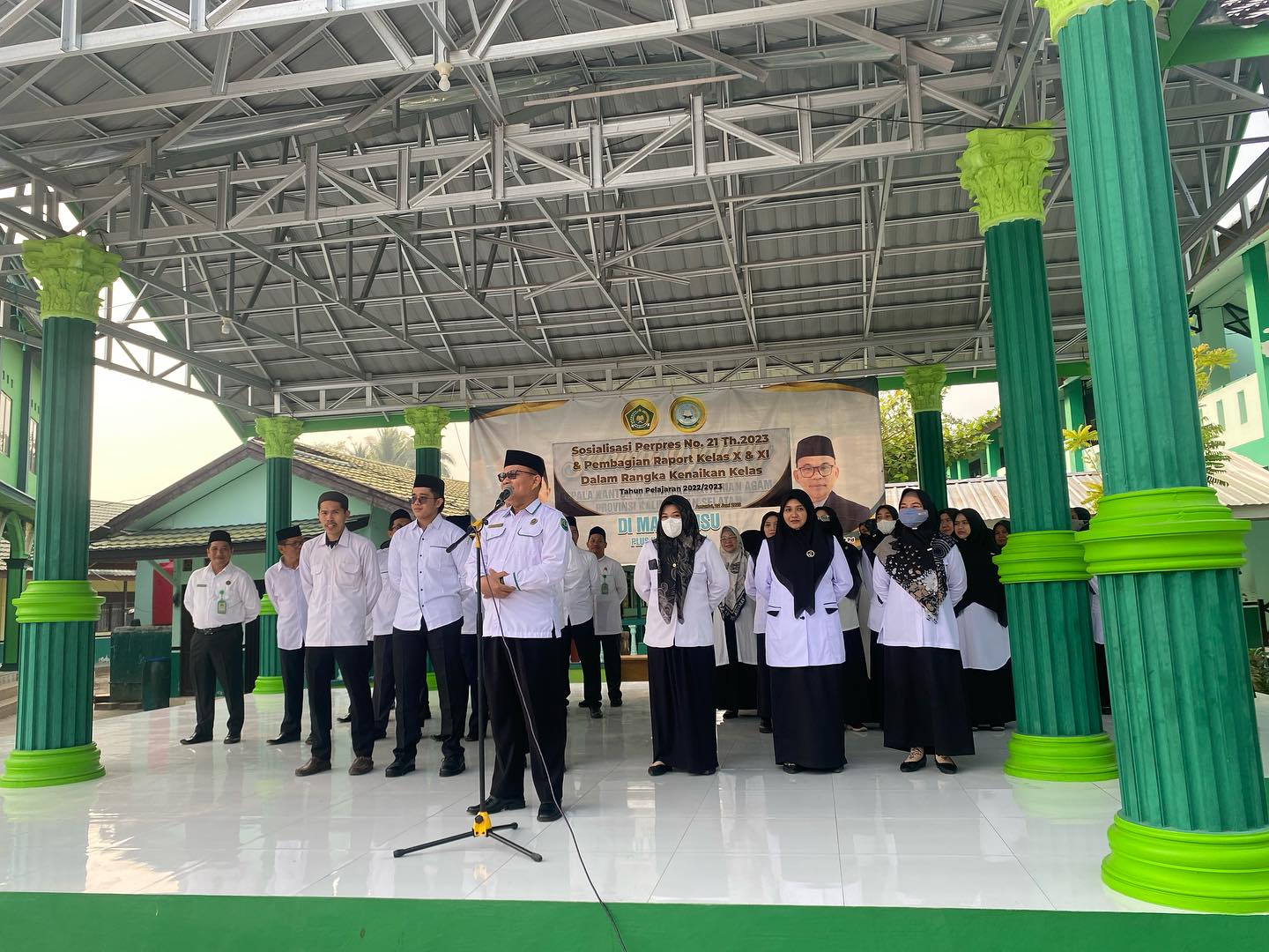 Kamad MAN 2 HSU Perkenalkan Tenaga Pendidik dan Kependidikan Baru