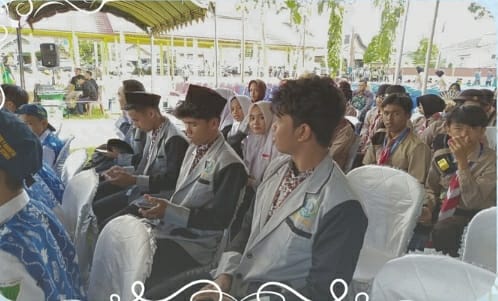 Siswa/i,OSIM MAN 2 HSU Ikuti Apel Hari Jadi Kabupaten HSU yang ke 72