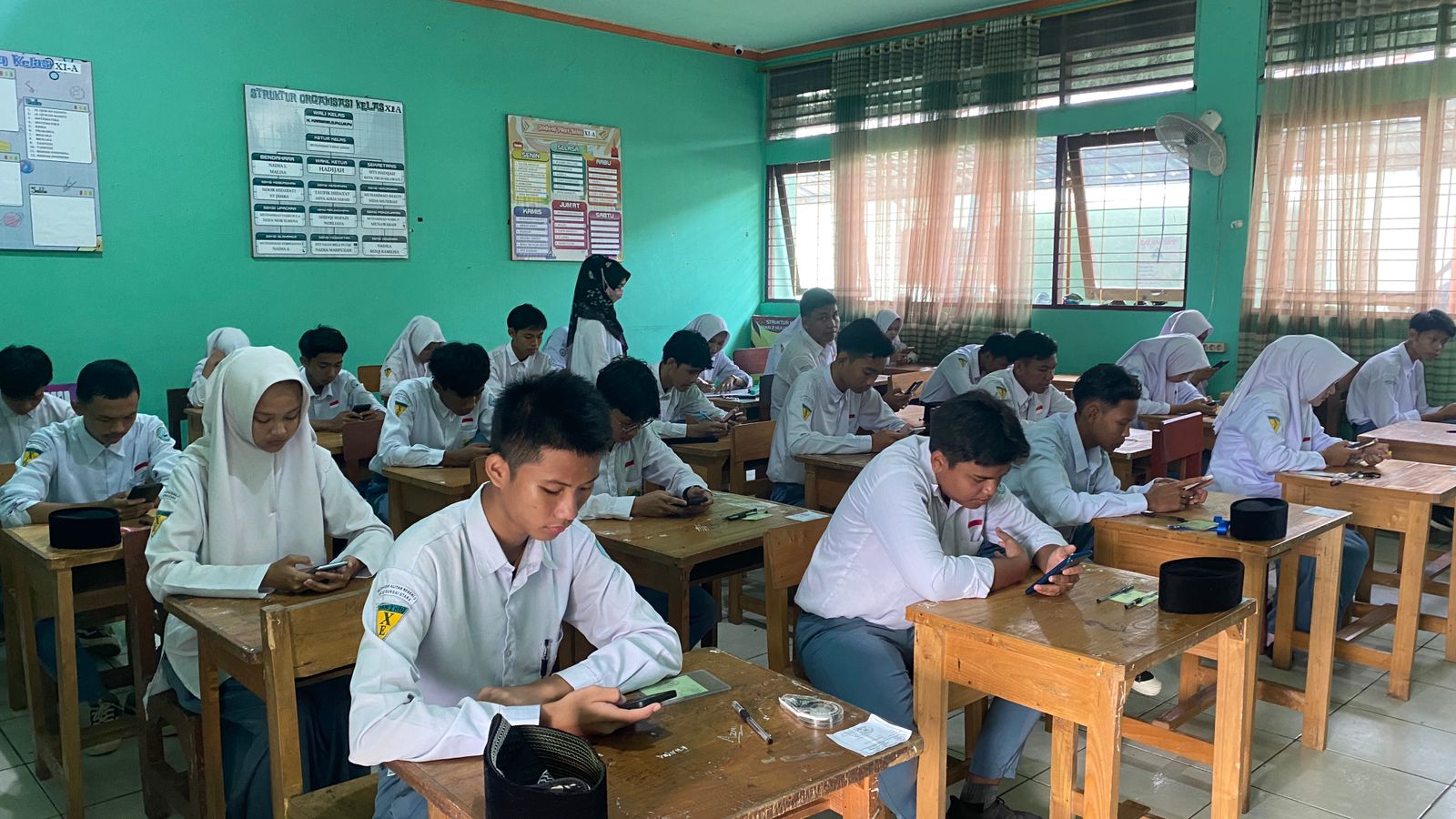 MAN 2 HSU Laksanakan Assesmen Sumatif Akhir Semester