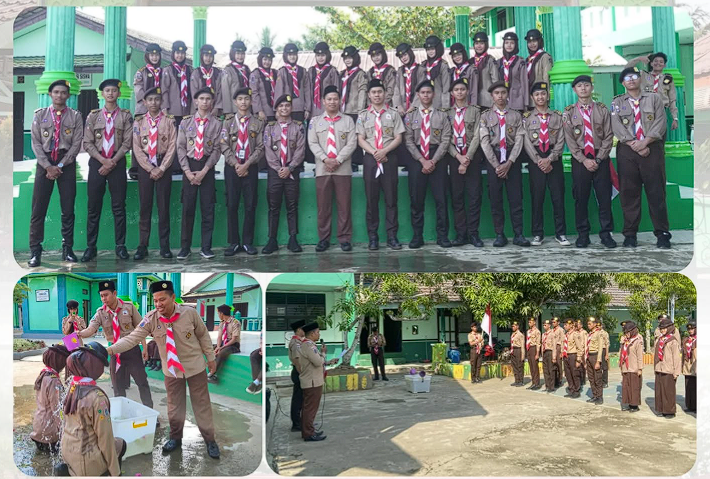 Pelantikan BANTARA AMBALAN  MAN 2 HSU, Langkah Awal Menjadi Pramuka yang Mandiri, dan Berjiwa Pemimpin