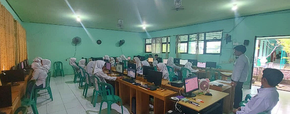 MAN 2 HSU Laksanakan Asesmen Nasional Berbasis Komputer 2025