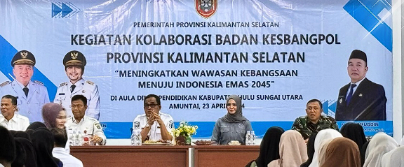 Siswa MAN 2 Ikuti Sosialisasi Dari Badan Kesatuan Bangsa dan Politik Prov. Kalsel