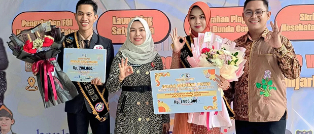 Siswi MAN 2 HSU Menjadi Juara Favorit Putri Duta GenRe Kalsel 2025