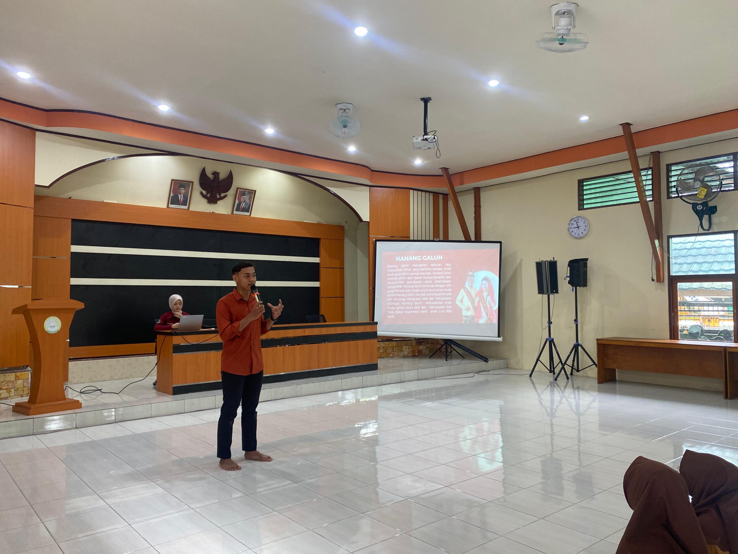 Sosialisasi Nanang Galuh di MAN 2 HSU
