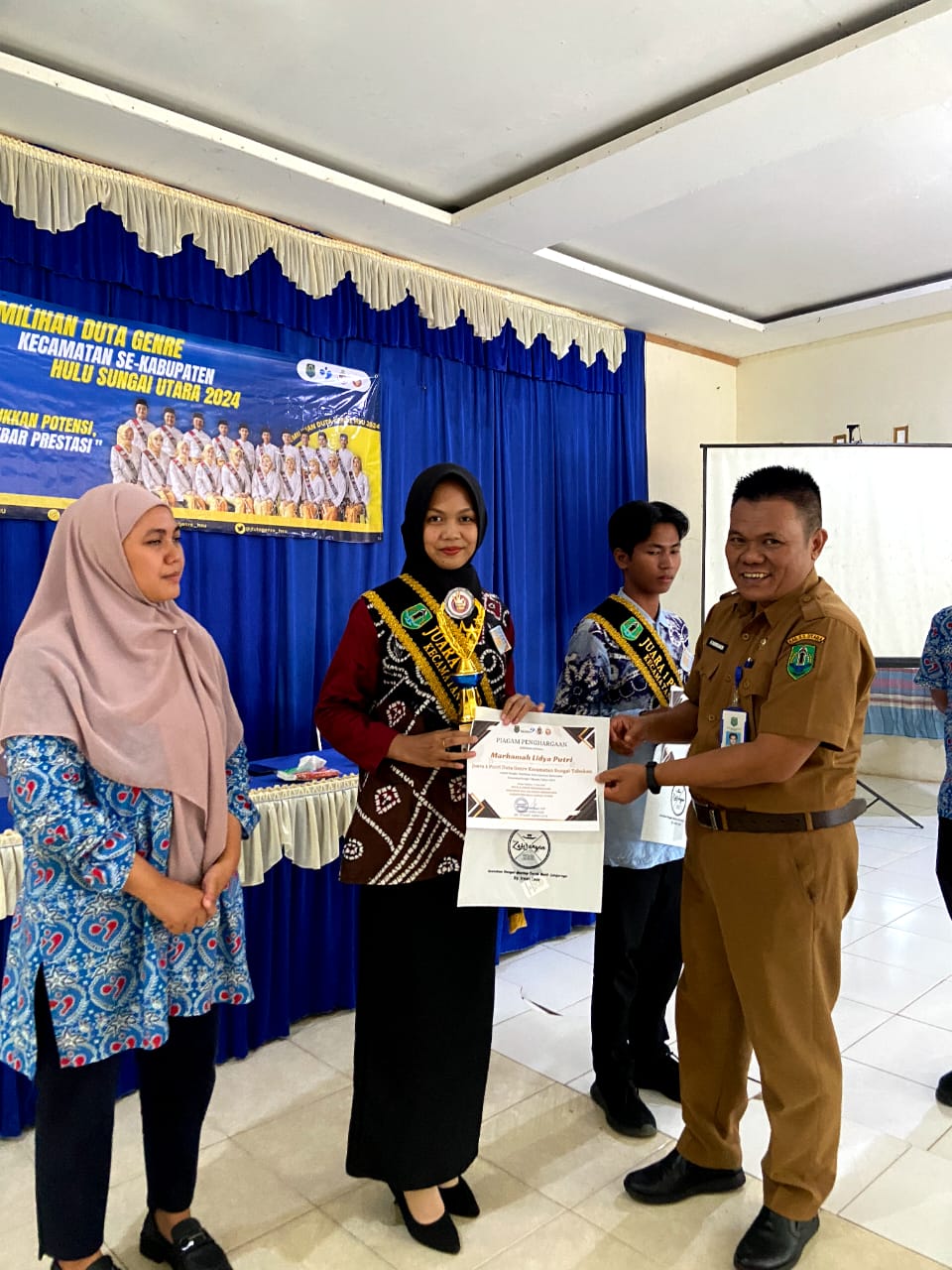 Siswa/i MAN 2 HSU ikuti Seleksi Duta GenRe Tingkat Kecamatan