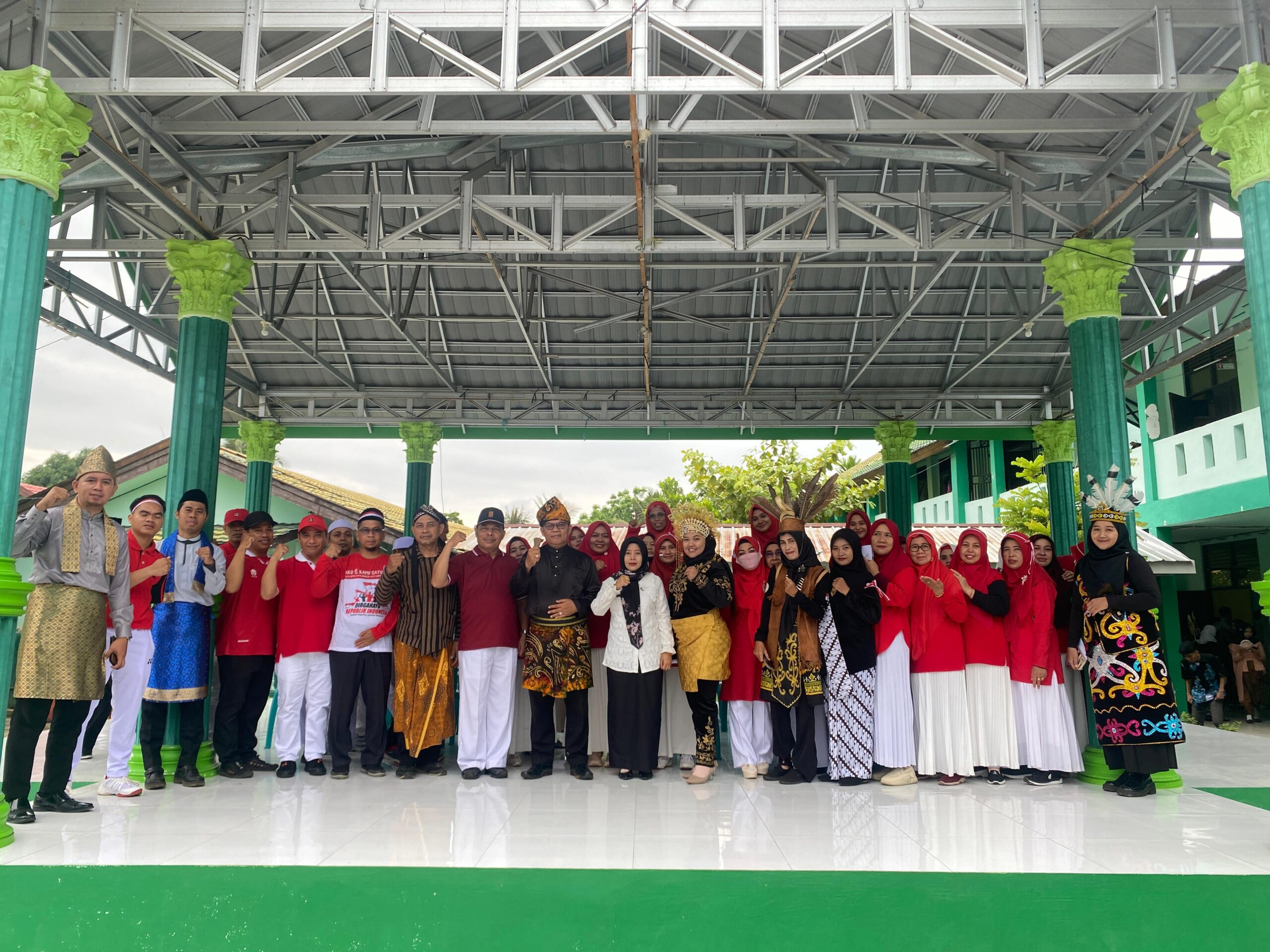 MAN 2 HSU Rayakan Kemerdekaan Indonesia ke-79